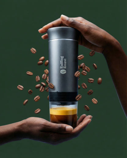 Rolling Roast Nomad 3 in 1 draagbare espressomachine